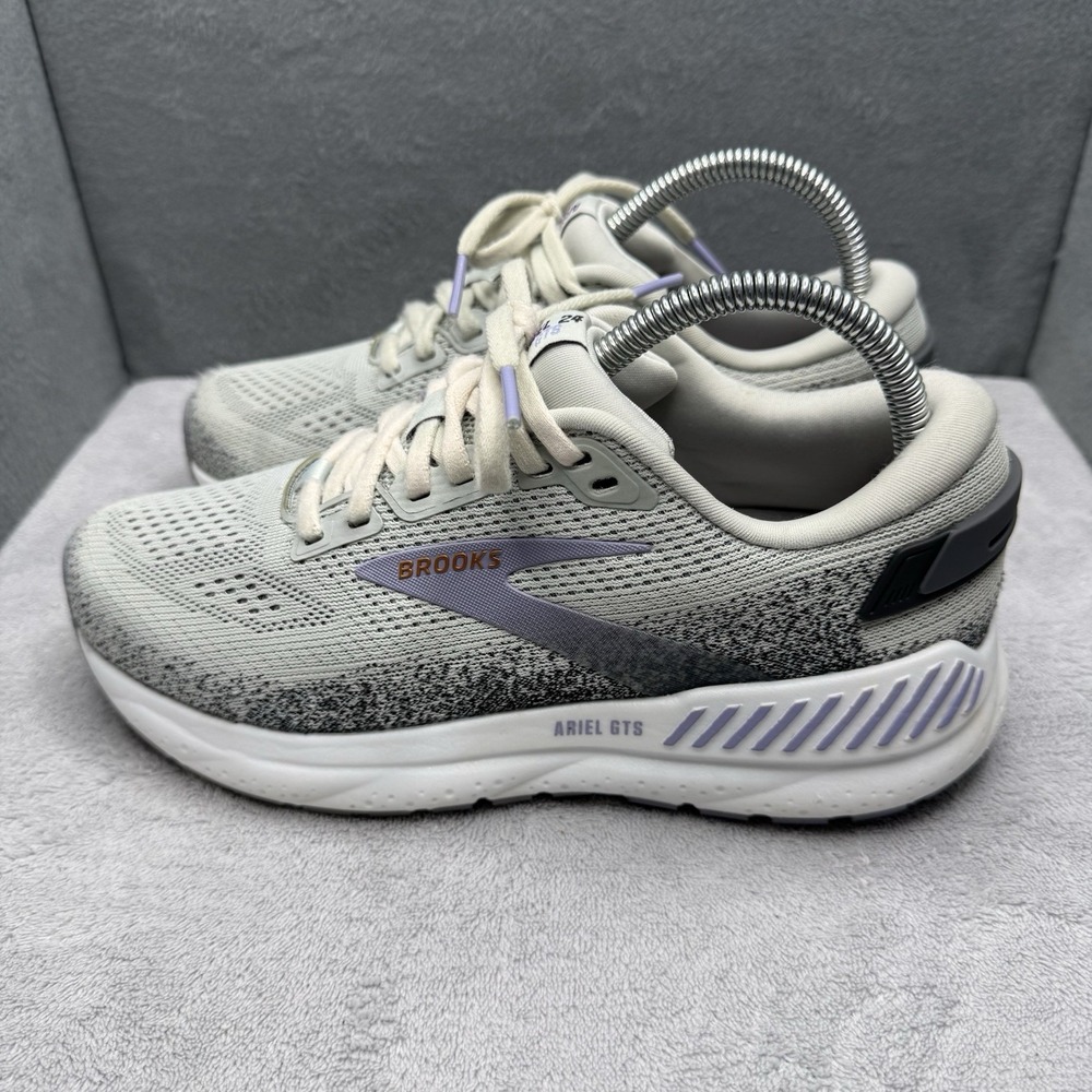 Brooks Ariel GTS 24 Womens 7.5 B Mercury Lavender Running Shoes 1204141B080